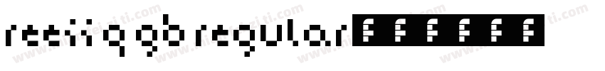REEII Q GB Regular字体转换